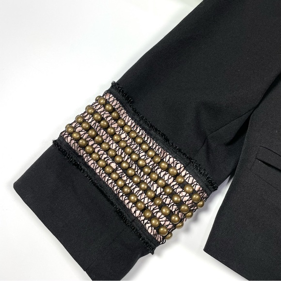 NWOT Aysha Saeed (now Aysha NY) black blazer Sz 4 - Picture 5 of 16